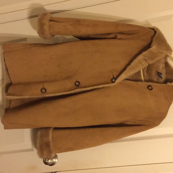 GAP Other - Brown fur coat/kids size 12(XL)